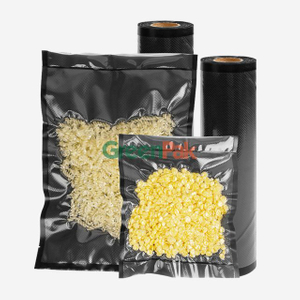 5 MIL Precut Black Embossed Vacuum Pouch, Vacuum Sealer Bags