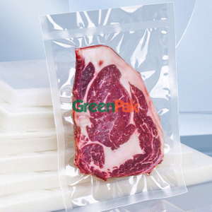 Vacuum pouch Co-extrusion Nylon-PE transparent three sides sealed
