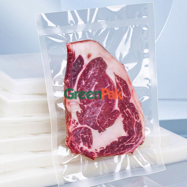 Vacuum pouch Co-extrusion Nylon-PE transparent three sides sealed