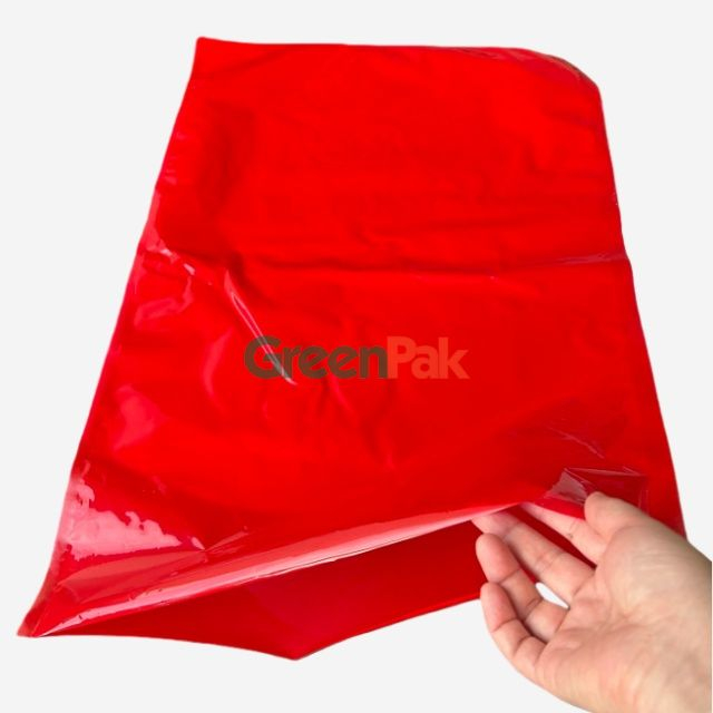 Red Vacuum pouch Co-extrusion Nylon-PE three sides sealed