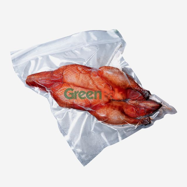 Coextruded Embossed Vacuum Pouch for Duck