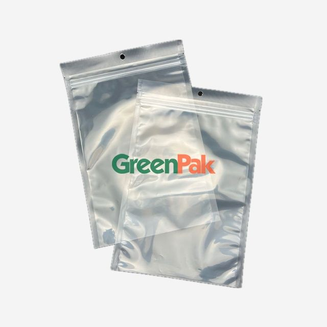 Vacuum Pouch With Zipper For Food Packaging