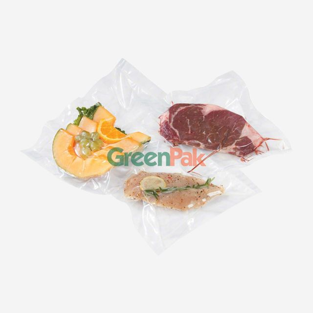Vacuum pouch Co-extrusion Nylon-PE transparent three sides sealed