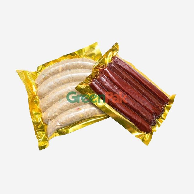 Gold-Clear Vacuum Bag For Food