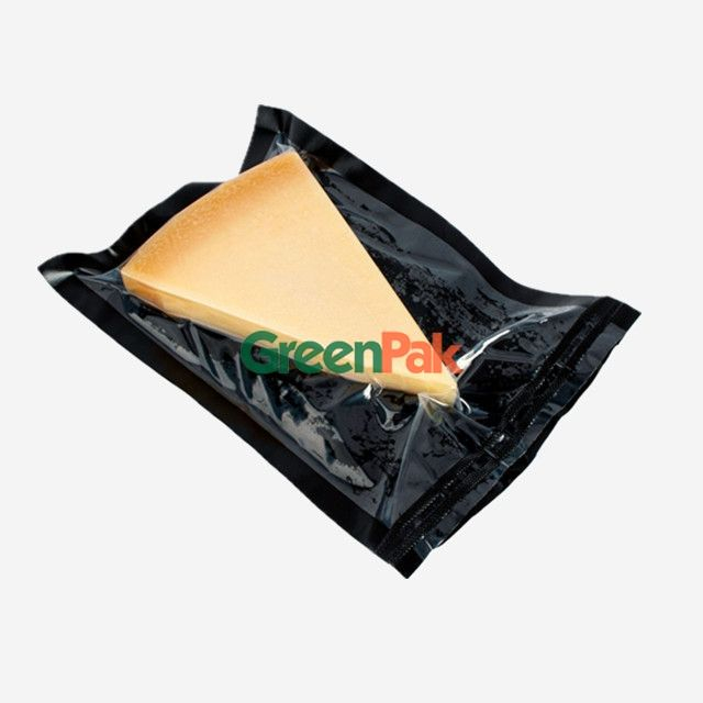 Black/Transparent Tint Opaque Color Nylon/PE Vacuum Bag Flexible Packaging for Food 
