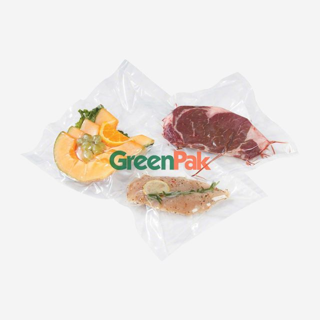BPA free High Barrier Food Grade Vacuum Pouch | PA-PE Transparent Packaging Bags for Meat & Seafood